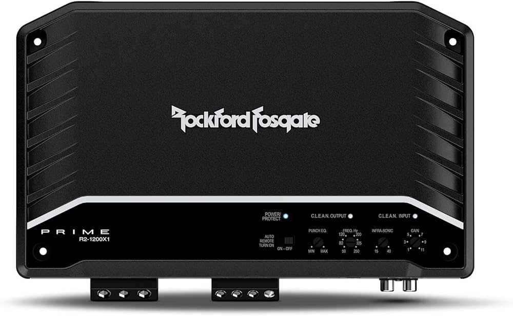 RF AMPLIFICADOR PARA CARRO 1CH 1200 WATTS