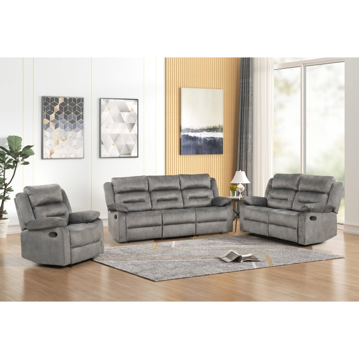 Milton sofá, silla y Loveseat con 5 reclinables