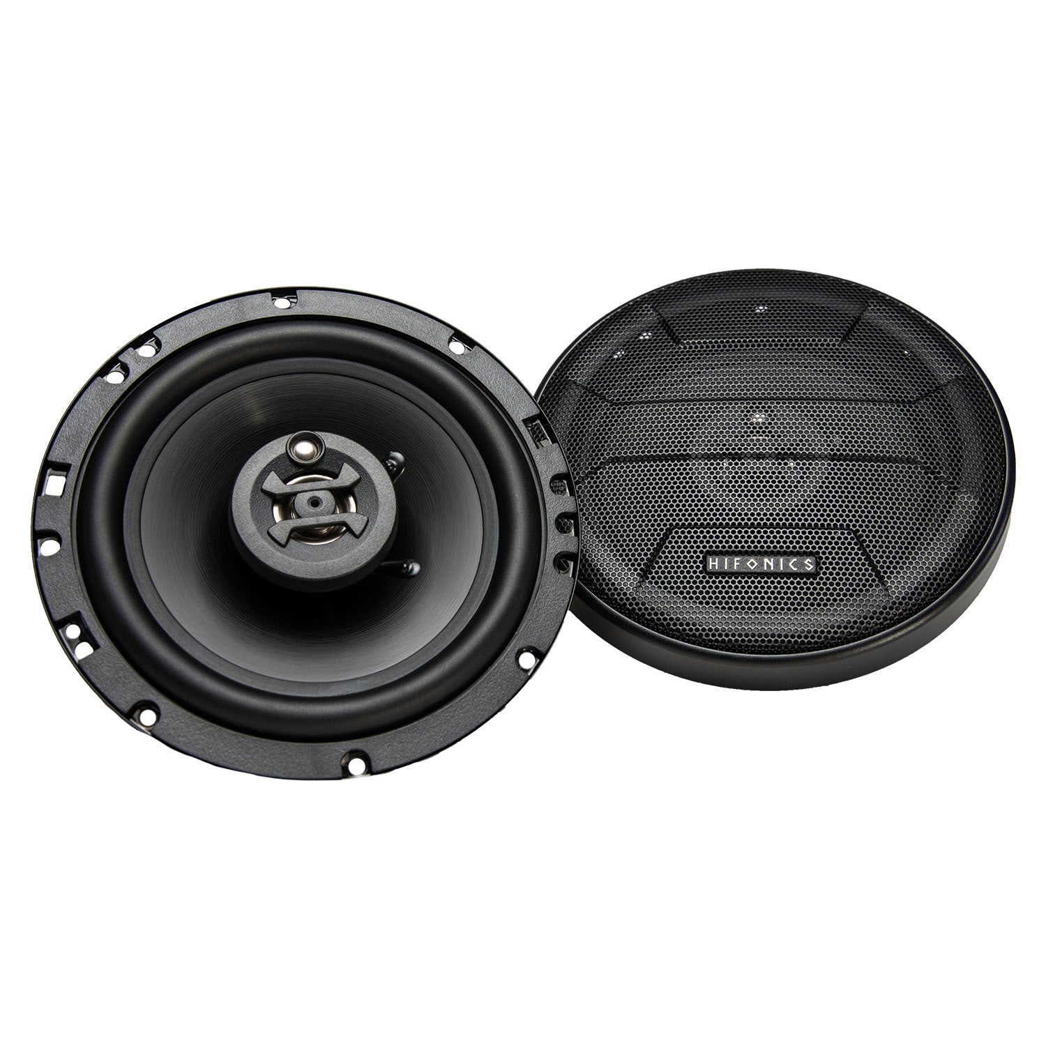 Hifonics Zeus Car Speakers 6.5" Shallow Mount, 300 Watt, 3-Way
