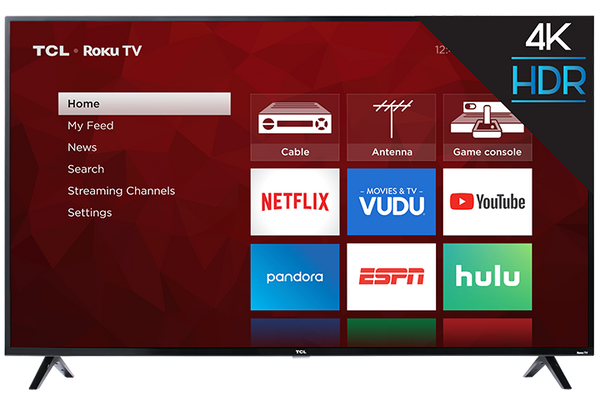 TCL Smart TV 65" LED 4K(Refurbished)