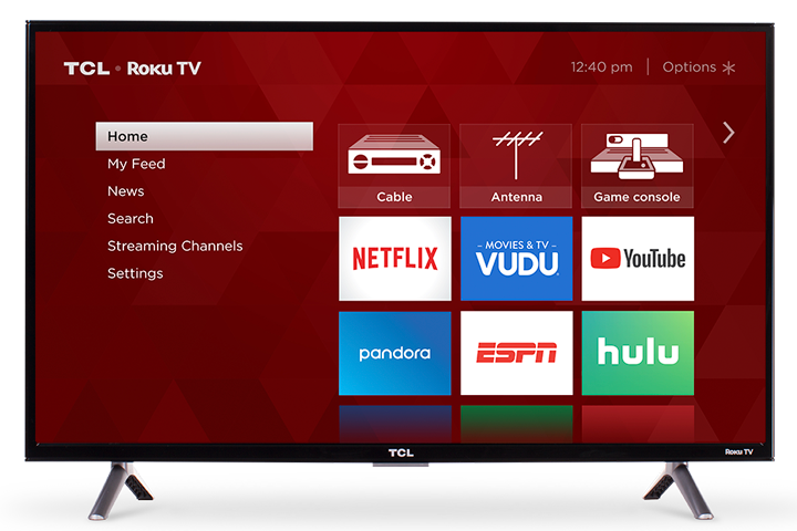 TCL Smart TV 32" LED - Roku TV(Refurbished)