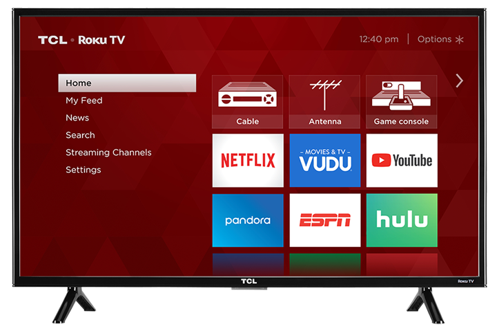 TCL Smart TV 43" LED(Refurbished)