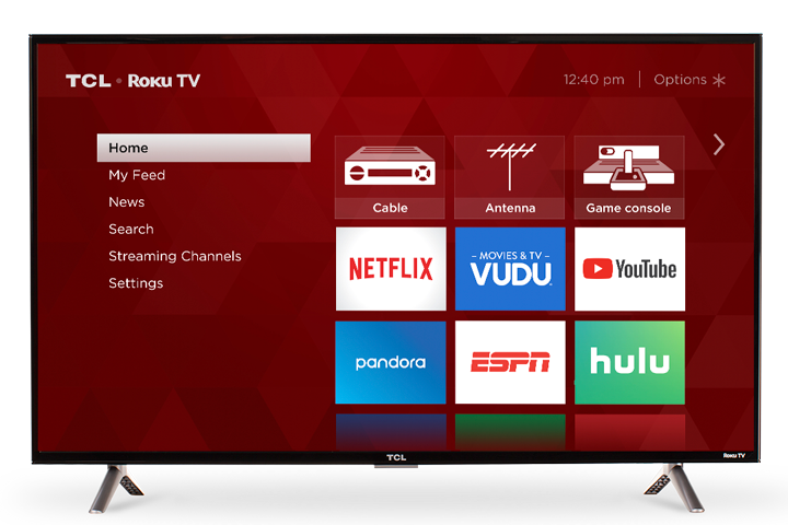 TCL Smart TV 43" LED - Roku(Refurbished)