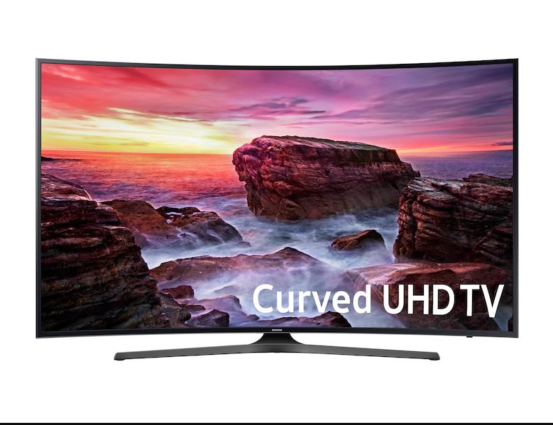 Samsung Smart TV 55" Curved 4K(Refurbished)