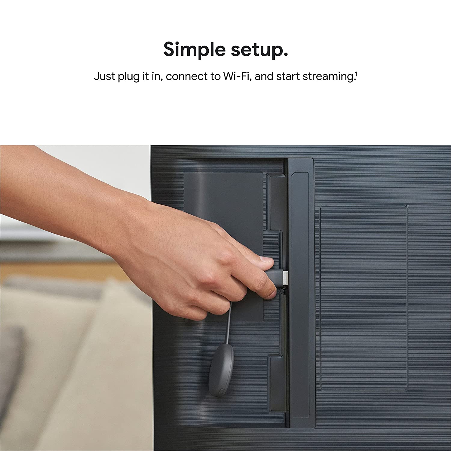 Google Chromecast 3rd Gen - Streaming Device with HDMI Cable