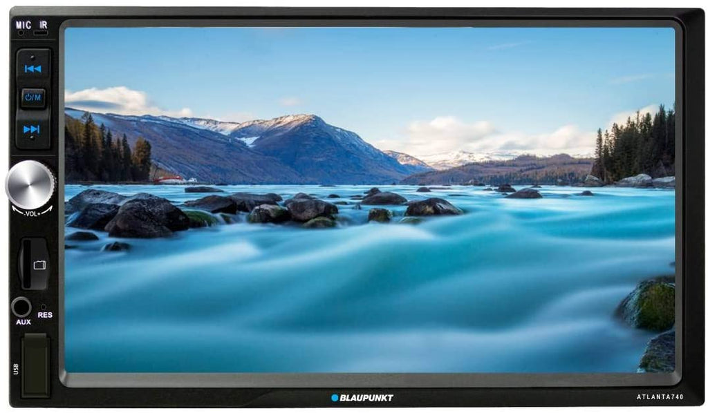 Blaupunkt Atlanta 740 7" 2 DIN Touch Screen LCD Car Stereo Digital Mirror Link