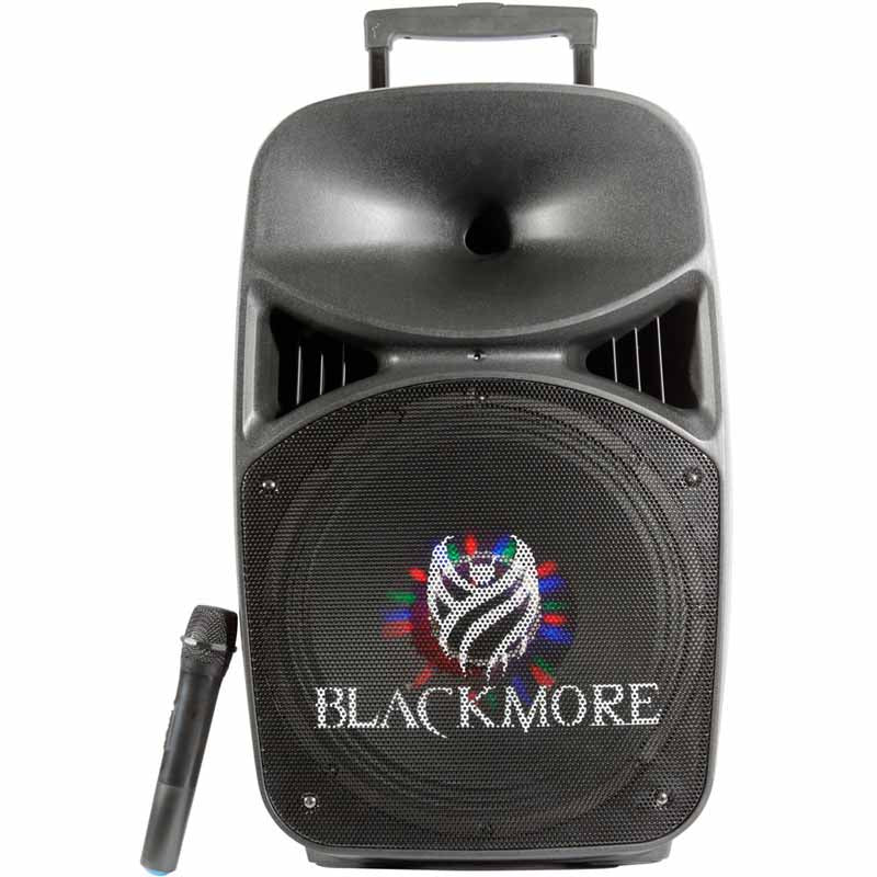 Blackmore Bocina Amplificada Recargable 1000W, Bluetooth ,  Usb , Sd, Radio Fm