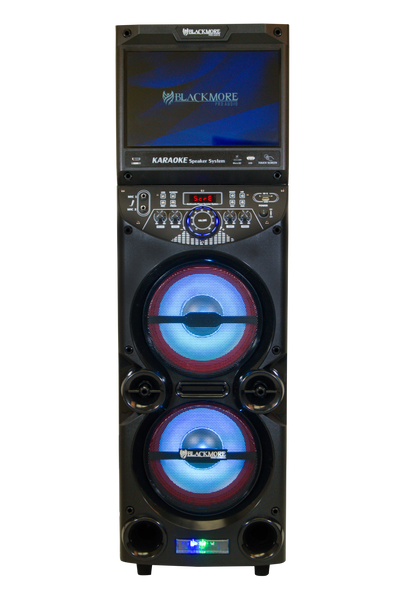 Blackmore BLS-5217BT 2x10" Karaoke Speaker System with 14" Touch screen