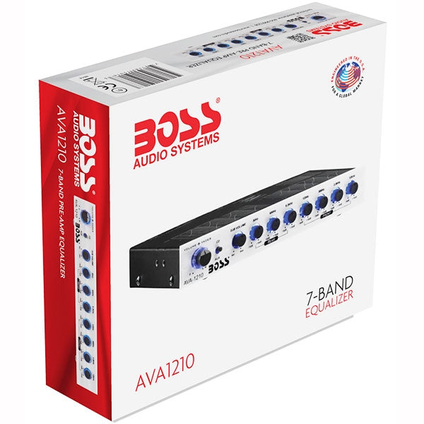 Boss Equalizador Pasivo 7 Bandas