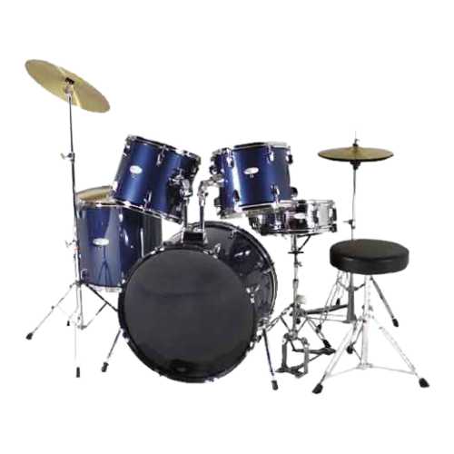 Bridgercraft  Bateria 5 Piezas Completa  Varios Colores