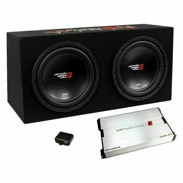 Cerwin Vega BKX7212S 3000W MAX Basskit XED Dual 12"
