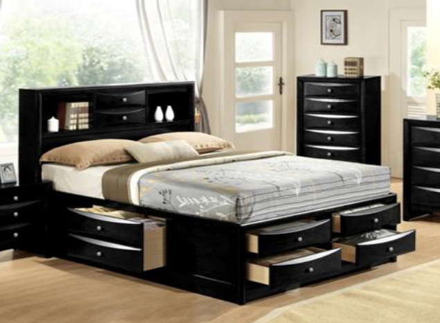 Cama Queen c/8 Cajones