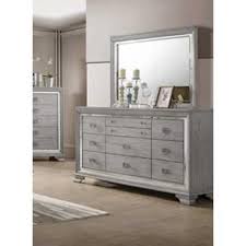 Cama Queen Luz led c/1 Buro Tocador y Espejo