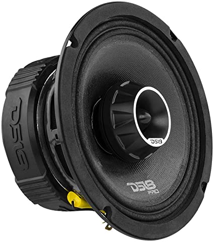 DS18 PRO-ZT6 6.5" 2 Way Pro Audio Midrange Speakers with Built-in Bullet Tweeter