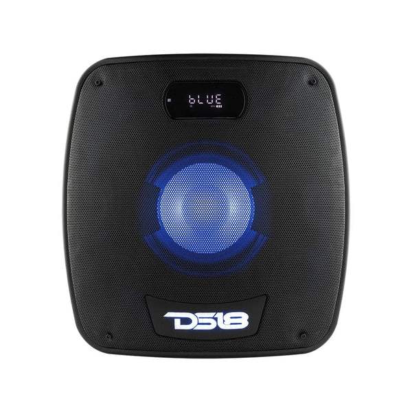 DS18 TLV6 6.5" Amplified Self Powered Portable Party Speaker With LED Light