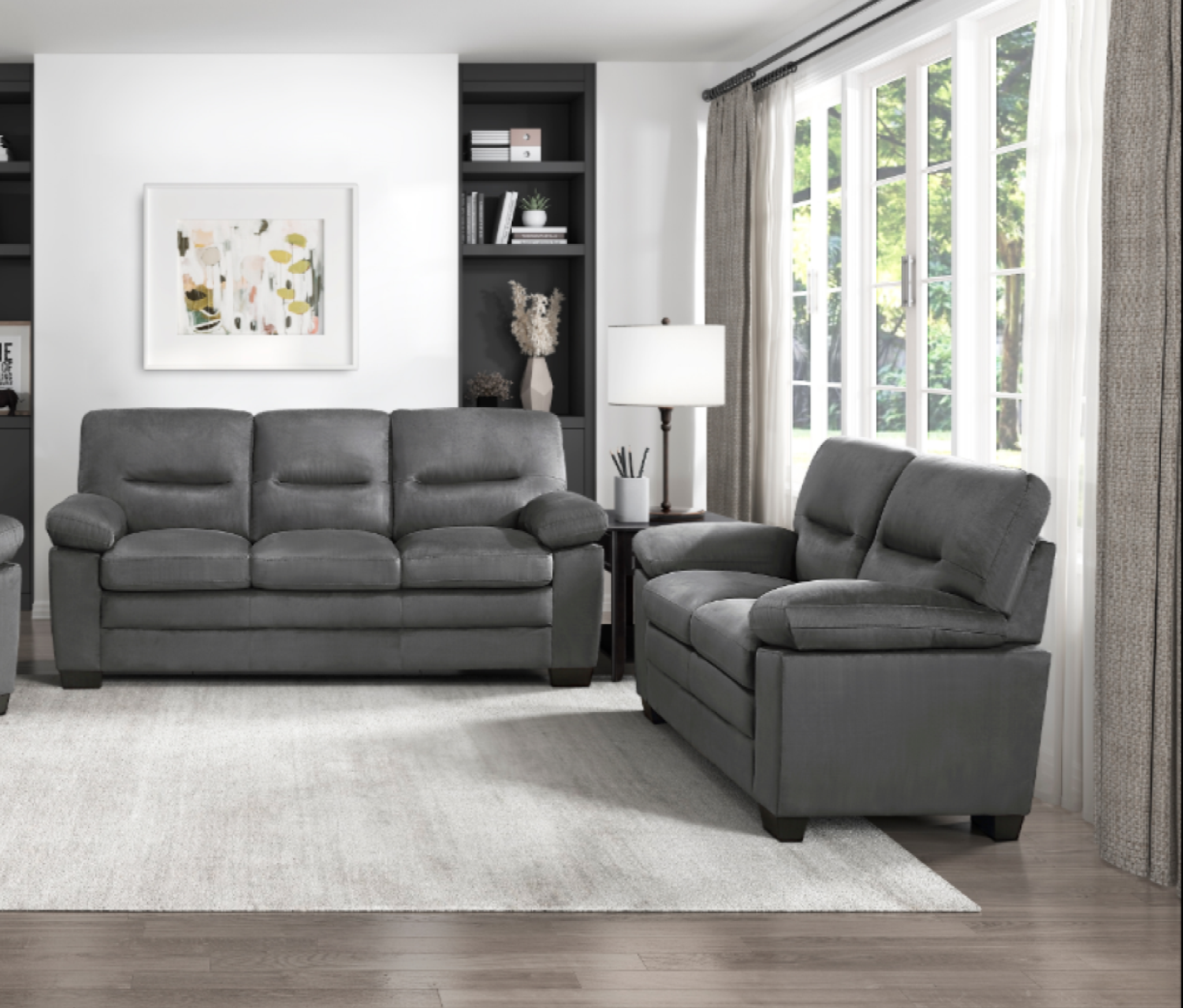 Sofa & love seat