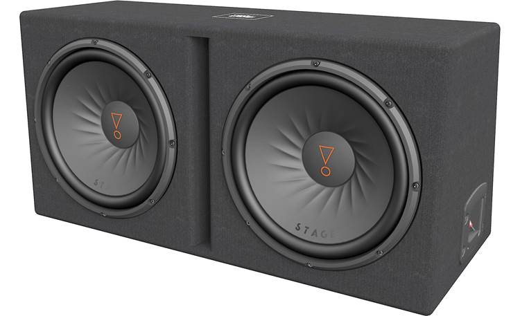 JBL Stage 1200D Dual 12" 2-Ohm Subwoofer Enclosure, 1200 watts