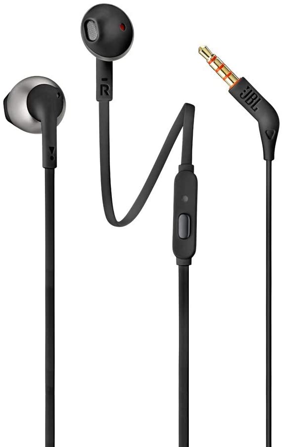 JBL Tune 205 - In-Ear Headphone with One-Button Remote/Mic