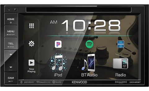 Kenwood 6.2" Touchscreen  Double DIN Bluetooth in-Dash DVD Car Stereo
