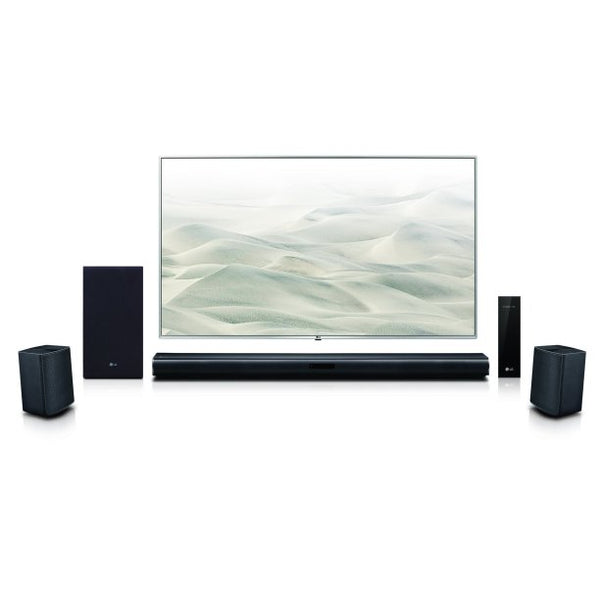 LG 4.1 Channel 420W Soundbar Surround System with Wireless Speakers