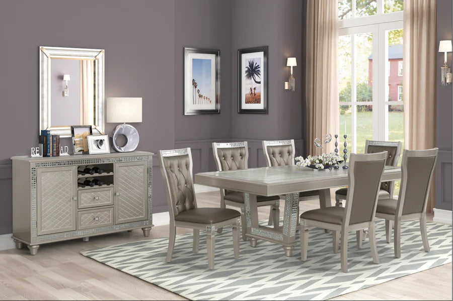 Dining set 7pcs Table & 6 Chair