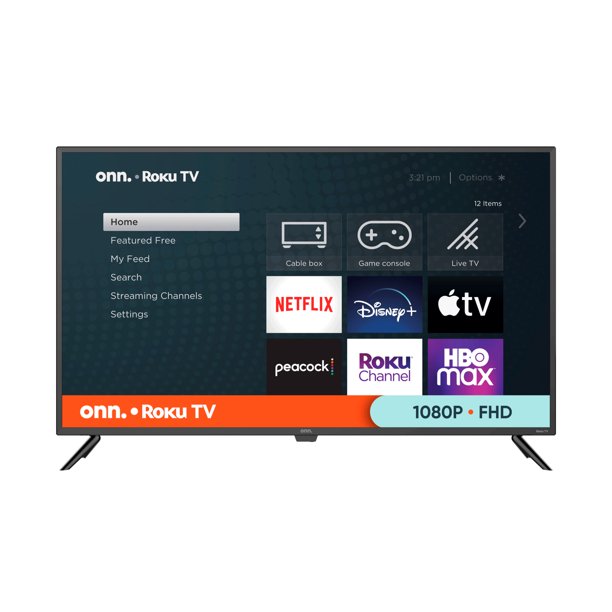 ONN 43â€ Class FHD (1080P) LED Roku Smart TV (Refurbished)Tv's ONLY for delivery in San Diego and Tijuana