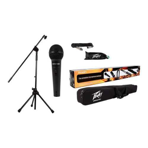Peavey Microfono Con Tripie Y Estuche