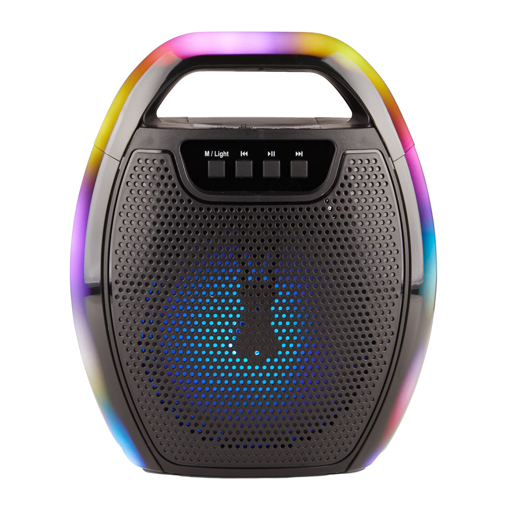 QFX - 6.5" BT Speaker Portable with Handle Lights
