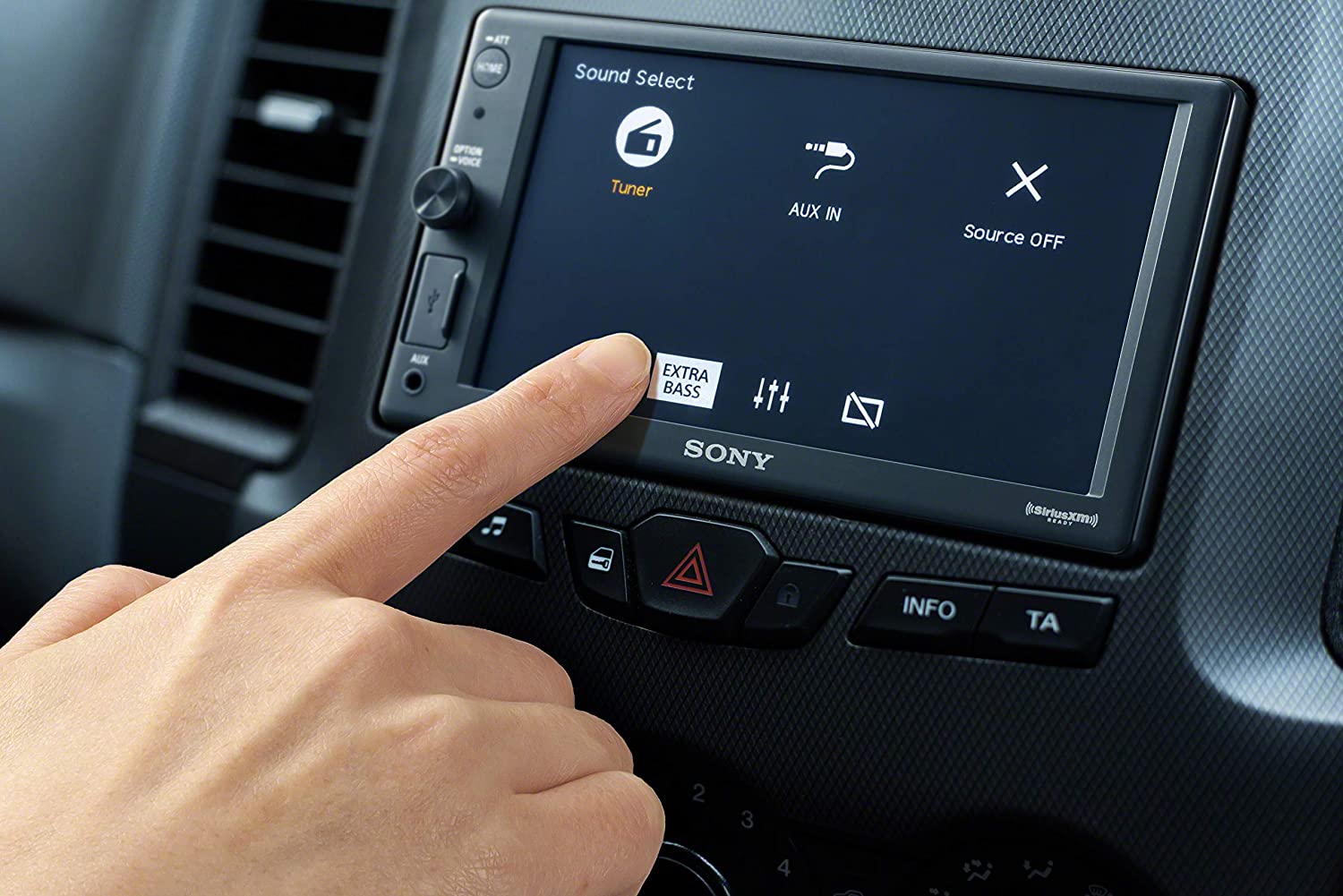 Sony XAVAX1000  6.2" Apple CarPlay Media Receiver with Bluetooth