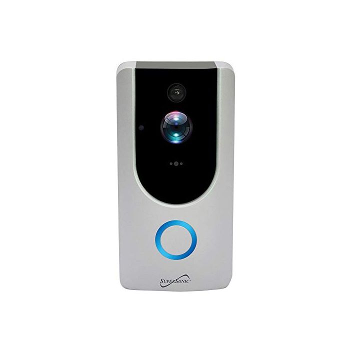 Supersonic SC-5000VD Smart Wi-Fi Doorbell Camera with Smart Motion Security System