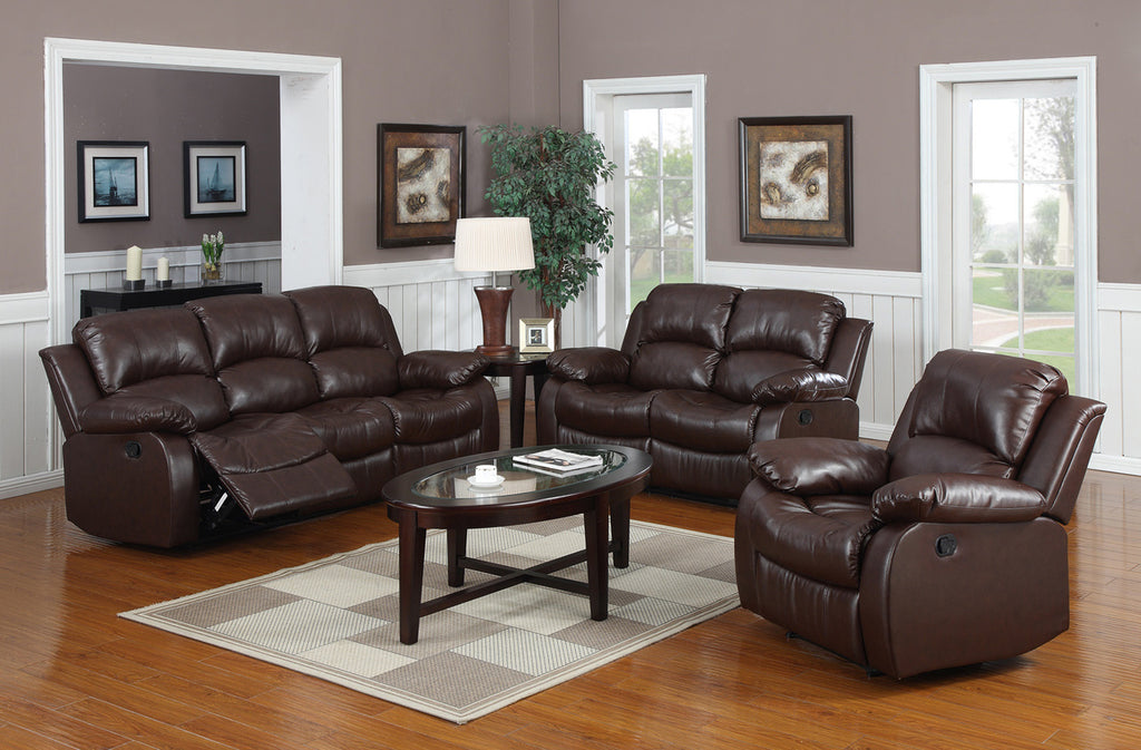 Sofa Silla y Loveseat c/5 Reclinables