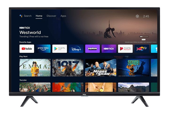 TCL - 32" Class 3-Series HD Smart TV Android - Tv's ONLY for delivery in San Diego and Tijuana(Refurbished)