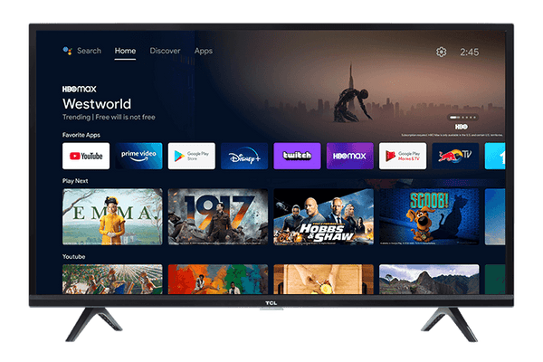 TCL - 32" Class 3-Series HD Smart TV Android - Tv's ONLY for delivery in San Diego and Tijuana(Refurbished)