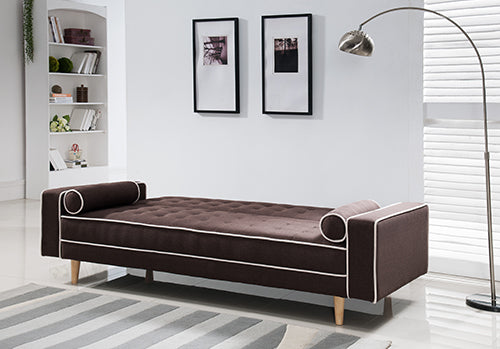 Sofa Cama (Futon)  AcabadoTela Brown