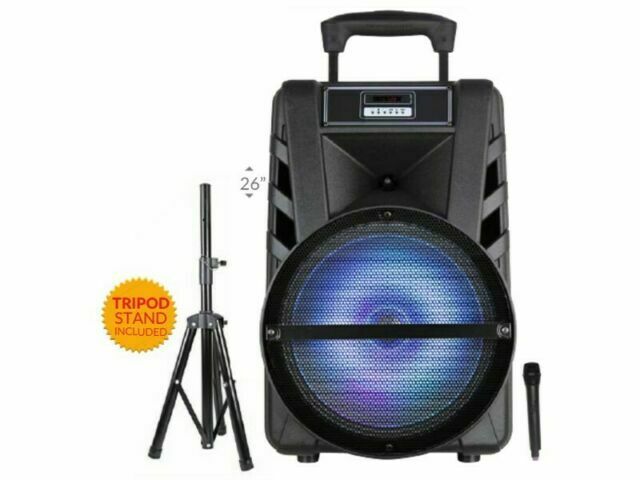 IQ SOUND Iq-5915djbt 15-inch Professional Bluetooth Speaker