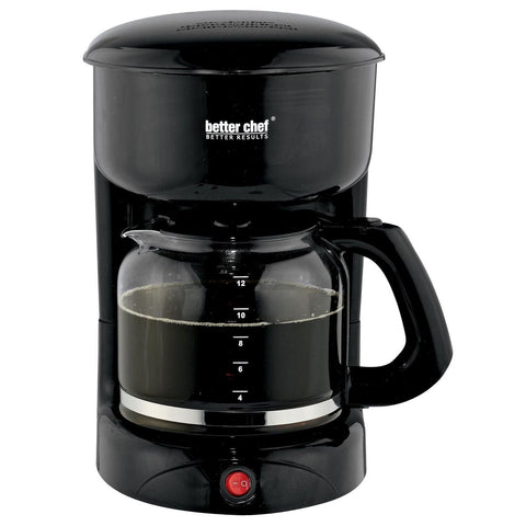 BETTER CHEF 12 CUP COFFEE MAKER BLACK IM 112B