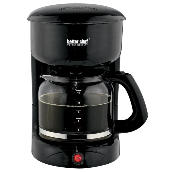 BETTER CHEF 12 CUP COFFEE MAKER BLACK IM 112B