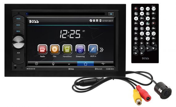 BOSS BVB9351RC Double-DIN, DVD Player 6.2" Touchscreen Bluetooth